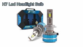 Prilight S40M H7 300W 28400LM Highlight Car Led Headlight Bulb [upl. by Kred]