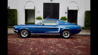 Revology Car Review  1968 Mustang GT 22 Fastback in Acapulco Blue Metallic [upl. by Hanoj]