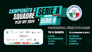 CIS Serie B  Play Off BC PATERNO  BADMINTON MESSINA [upl. by Osmond]