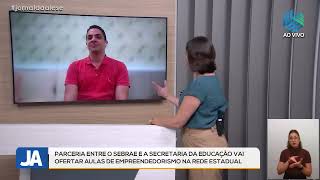 Parceria entre Sebrae e Seduc vai ofertar aulas de empreendedorismo na rede estadual [upl. by Feirahs]