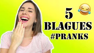 5 idées de blagues pour le 1er Avril  Piège tes potes Pranks 🤣 [upl. by Bowes814]