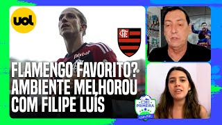 FLAMENGO FAVORITO NA COPA DO BRASIL AMBIENTE MELHOROU COM FILIPE LUÍS INFORMA LUIZA SÁ [upl. by Olmstead]