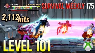 Streets Of Rage 4  Floyd SOR4 Survival Weekly 175 V8 Level 101 [upl. by Kornher209]