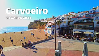 🇵🇹 Carvoeiro warm winter without people – February 2024 – 4K [upl. by Brote552]