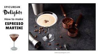 How to Make an Espresso Martini Cocktail [upl. by Duncan142]