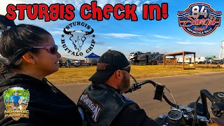 Sturgis Arrival  84th Annual Rally  Buffalo Chip Bikini Beach [upl. by Ssidnac802]