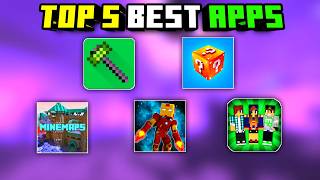 Top 5 Best Apps For Crafting and Building Best Apps For Minecraft Pe [upl. by Ardnua]