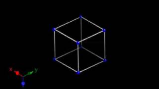 Crystallography Rhomobohedral lattice One of the 14 Bravais lattices [upl. by Bard]