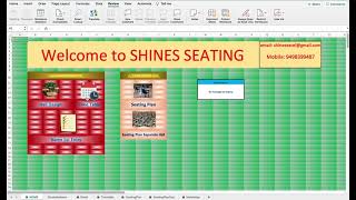 Automatic Seating Plan for School in Microsoft Excel  Customised Hall Design [upl. by Leahcimnaj103]