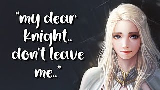 ASMR RP  Your princess at your bedside Injured listener Fantasy Emotional Confession F4A [upl. by Ynhoj]