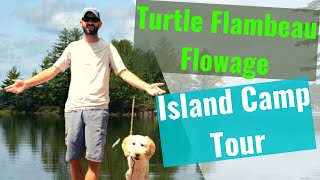 Turtle Flambeau Flowage Campsite Tour [upl. by Aiseneg643]