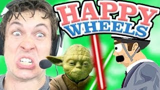 SHUT UP YODA  Happy Wheels [upl. by Parfitt435]