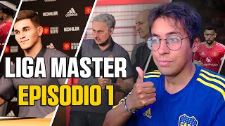 PES 2021  LIGA MASTER CON EL MANCHESTER UNITED  Episodio 1 [upl. by Mutz774]