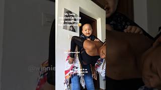 how to carfy baby african way babytrage babycarrier afrixanwrap mixedracekids [upl. by Suckow]