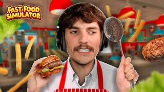 OS AMIGOS ABRIRAM UMA LANCHONETE  Fast Food Simulator [upl. by Cira]