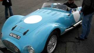 Gordini 24S at the 2009 Coupes de Printemps in Montlhéry [upl. by Ecniuq]