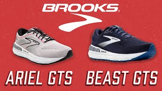 Brooks Max Stability Shoes  Ariel GTS amp Brooks GTS [upl. by Quintilla]