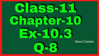 Ex103 Q8 Class 11  Straight Lines  NCERT Math [upl. by Zetroc]