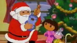 Youtube poop Doras Christmas Gone Wrong [upl. by Arracot793]