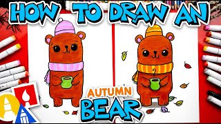 How To Draw An Autumn Bear [upl. by Beacham]