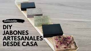 Jabones artesanales desde casa  DIY [upl. by Enilesor733]