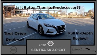 2020 Nissan Sentra  Test Drive [upl. by Cary212]