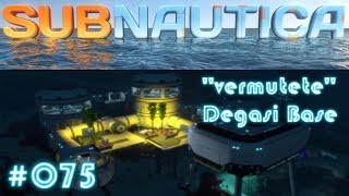 Subnautica  quotvermutetequot Degasi Basis LP075 [upl. by Brigg327]