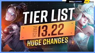 NEW TIER LIST for PATCH 1322  HUGE MAGE CHANGES [upl. by Leunam915]