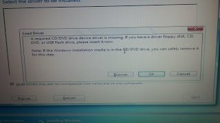 Windows 7  CD  DVD driver missing ERROR BUG FIX installing from DVD or USB [upl. by Seuqcaj103]