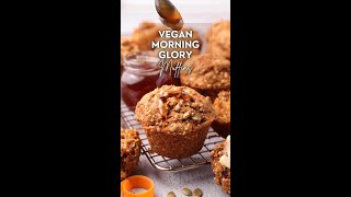 Vegan Morning Glory Muffins [upl. by Ahsinod461]