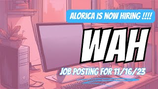 Alorica is HIRING  MULTIPLE Position ARE OPEN dedicateddiva workfromhome telecommuting [upl. by Mcleroy893]