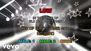 Flo Rida T Pain  Low Karaoke [upl. by Lemmy130]