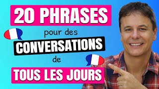 20 Phrases Essentielles pour des Conversations Quotidiennes [upl. by Giesecke]