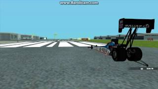 GTA SA Dragster Burnout  Acceleration Top Fuel Dragster [upl. by Hickey]