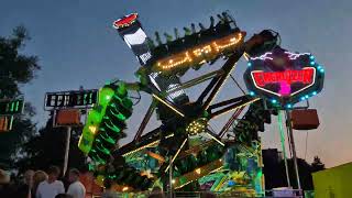 Kermis Heemskerk 2024  Wat korte shots van attracties [upl. by Moon]