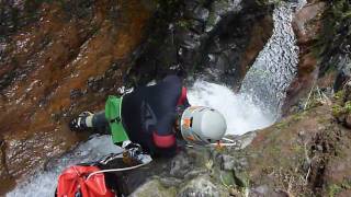 Canyoning  Ribeira dos Cedros Madeira 2010 [upl. by Leimad34]