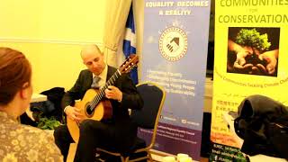 Incredible Syrian Classical Guitarist Ayman Jarjour at ELRECs Autumn Celebration A CCF Event [upl. by Alimac]