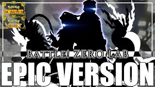 Battle Zero Lab vs AI Professor 【EPIC REMIX】  Pokemon Scarlet amp Violet [upl. by Yrocaj]