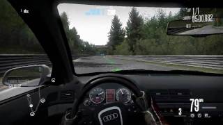 NFS Shift  Nordschleife Karusell  Audi S4  master last corner [upl. by Anwadal]