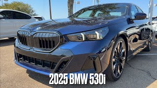 Tanzanite Blue 2025 BMW 530i M Sport [upl. by Lemor]