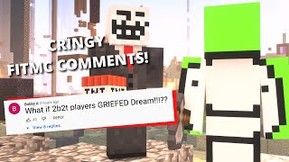 FitMCs CRINGY 2b2t comments section NEEDS to be STOPPED [upl. by Weywadt380]