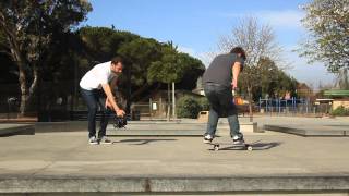 HOW TO FAKIE FRONTSIDE 180 THE EASIEST WAY TUTORIAL [upl. by Dorren]