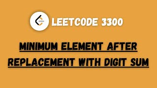 leetcode 3300  cpp code  Easy Optimised Solution [upl. by Emilie]