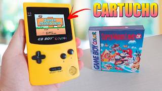 Super Mario Land DX em Cartucho para Gameboy Color  MANDEI FAZER ficou BOM [upl. by Luce]