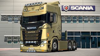 Scania NextGen S770 V8 Full TuningSound V151V152 Euro Truck Simulator 2 V151V152 [upl. by Oberstone984]