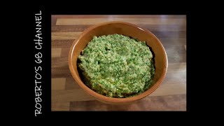 052  Bagnet verde  Green sauce Typical Piedmontese recipe [upl. by Oleusnoc352]