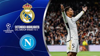 Real Madrid vs Napoli Extended Highlights  UCL Group Stage MD 5  CBS Sports Golazo [upl. by Henry]