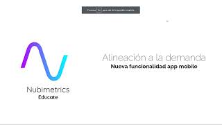Alineación a la demanda  App mobile  ESPAÑOL [upl. by Dru]