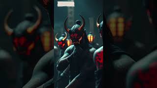 The Crimson Oni Clan Masters of the Shadow Realm 👹🔥 facts epicmythology short shorts [upl. by Ayotaj]