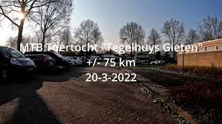 MTB toertocht tegelhuys Gieten 2022 [upl. by Malchus]